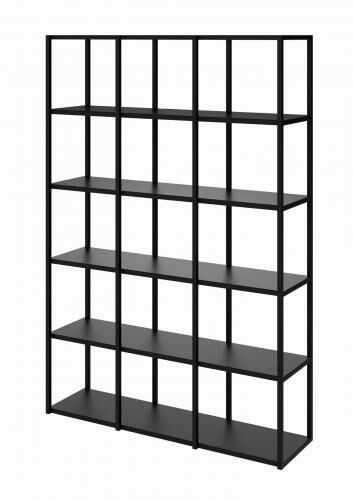 S&w Design Regał STEEL BOX 177x120 Loft na książki i segregatory RSB512030177D