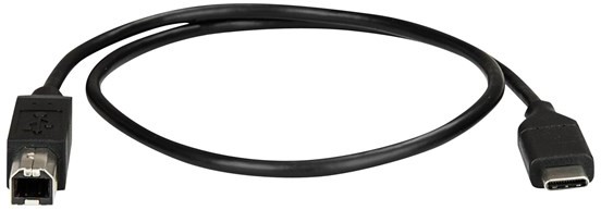 StarTech com com USB-C to USB-B Printer Cable - M/M - 0.5 m - USB 2.0 - USB-C cable - 50 cm USB2CB50CM