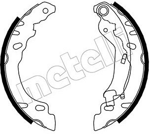 METELLI Zestaw szczęk hamulcowych 53-0090
