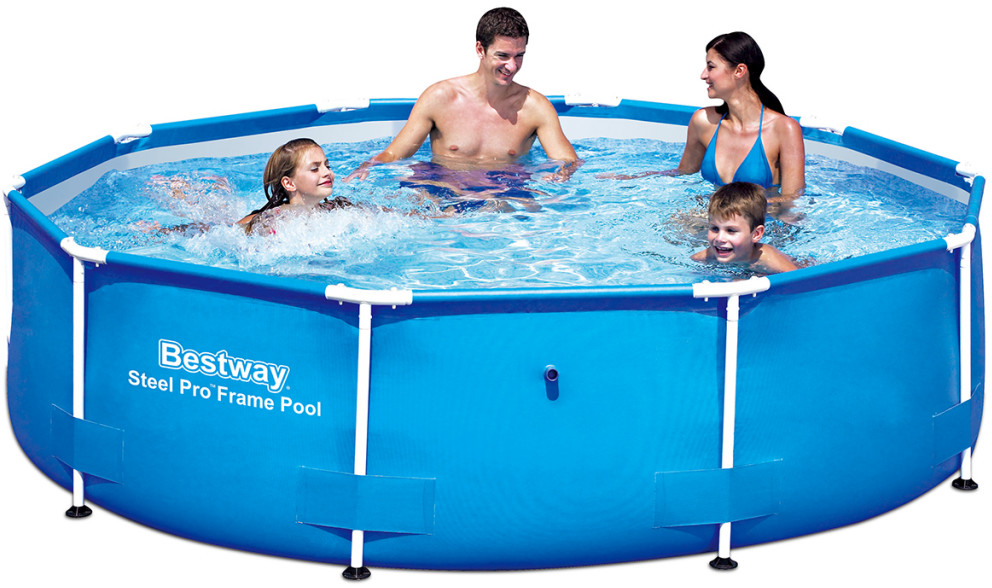 Bestway Basen ogrodowy okrągły Steel Pro 56406 stalowa rama 305x76cm 56406