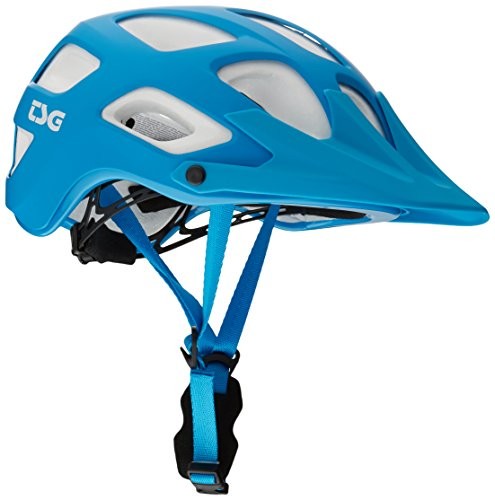 TSG Kask  seek Solid Color, niebieski, L/XL 750116_Satin Dark Cyan_L/XL