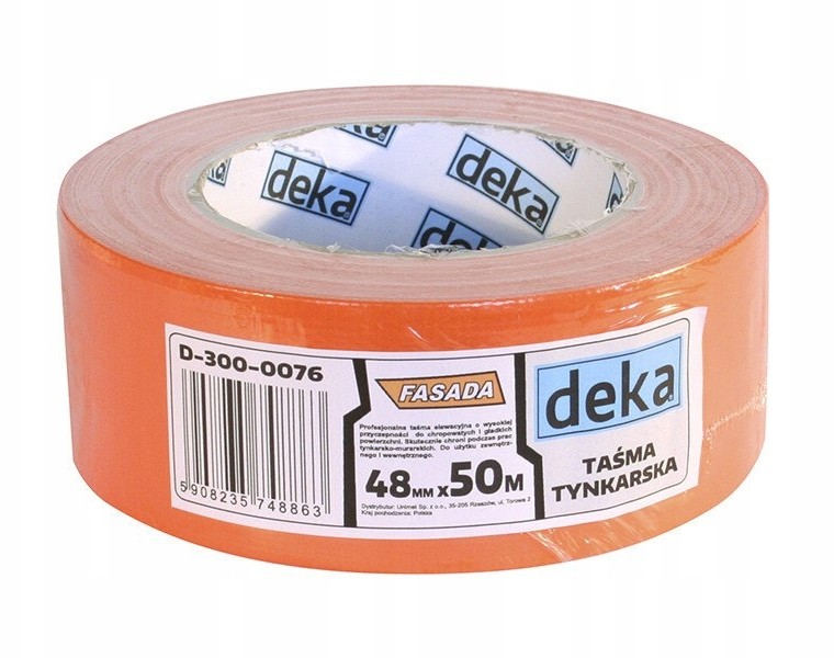 Taśma Tynkarska Pomarańczowa Fasada 48MM*20M