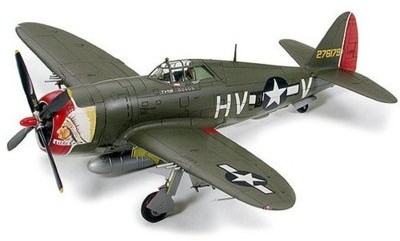 Zdjęcia - Model do sklejania (modelarstwo) TAMIYA Amerykański samolot szturmowy P-47D Thunderbolt "Razorback" 60769 