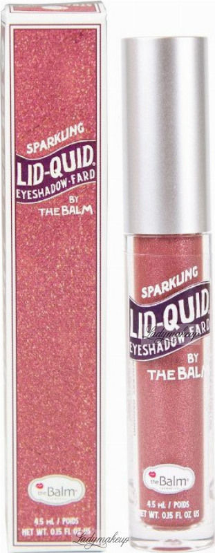 The Balm LID-QUID Sparkling Liquid Eyeshadow - Cień do powiek w płynie - 4,5 ml - STRAWBERRY DAIQUIRI
