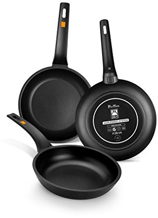 BRA Pinti odlew aluminiowy patelnia z rączką z serii 