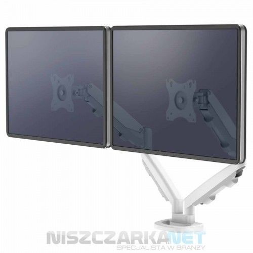 Fellowes Ramię na 2 monitory Eppa - BIAŁE