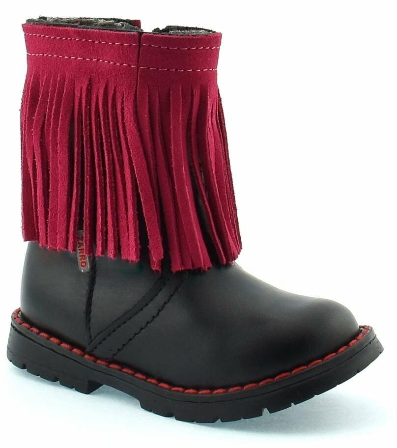 Zarro Skórzane buty zimowe dla dzieci 86/09 25017