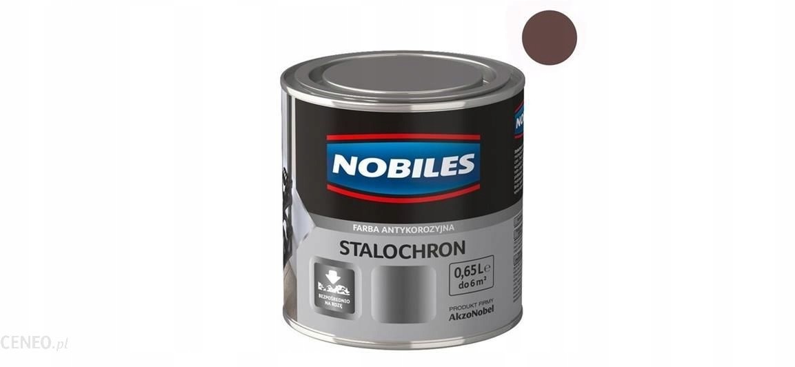 Nobiles Stalochron Farba na rdzę 0,65L Niebieski