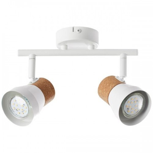 Brilliant MOKA Biały mat 2xGU10 Spot 75713/75 75713/75