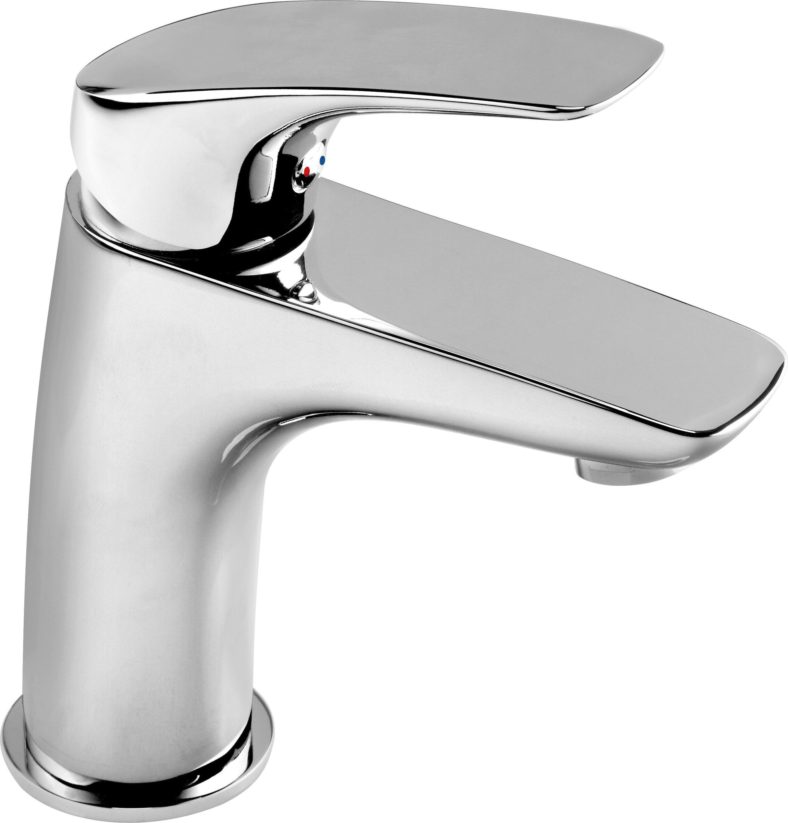 Deante Bateria BCYE021M CYNIA CHROM UMYWALKOWA STOJĄCA CLICK-CLACK Z PRZELEWEM ECO