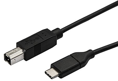 StarTech COM kabel USB-C na USB-B kabel do drukarki ST/ST 3 m USB 2.0 USB C to USB B USB typ C USB2CB3M