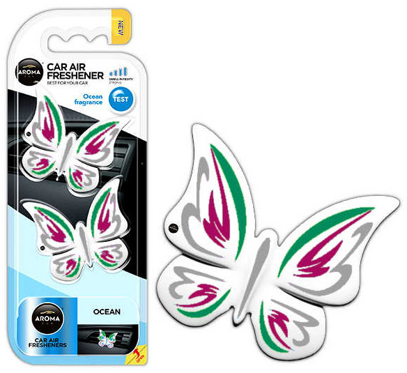 MTM INDUSTRIES Odświeżacz powietrza aroma fancy shapes butterfly ocean AMI-A83537