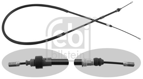 FEBI Cięgno, hamulec postojowy BILSTEIN 29362