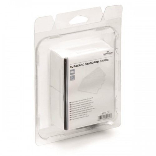 Karty PVC standardowe do zadruku w drukarce Duracard 53.98x86.6mm 100 sztuk 8915 02 DU1486
