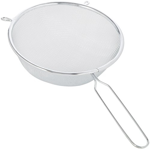 Chef Aid CHEF Aid Nylon Mesh tworzywo sztuczne sitko rodziców, 18 cm, srebro 10E00418