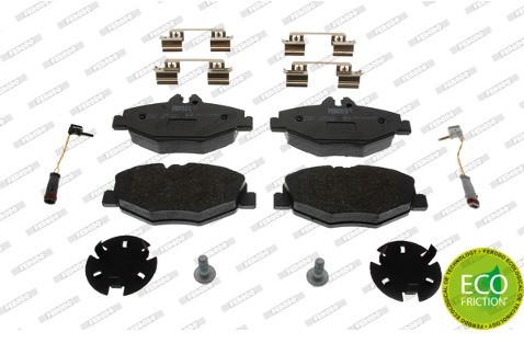 FERODO (FEDERAL-MOGUL) Zestaw klocków hamulcowych, hamulce tarczowe (FEDERAL-MOGUL) FDB1414