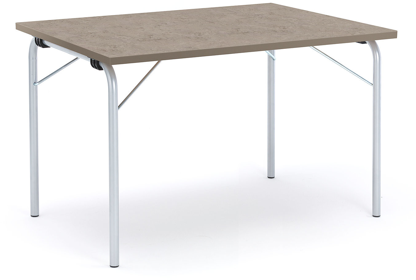 AJ Produkty Foldable table Nicke 1200x800 Tabletop Forbo marmoleum decibel Serene g