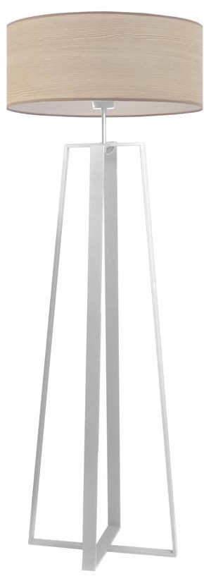 Lysne Lampa stojąca do salonu z abażurem MOSS ECO 14520/35