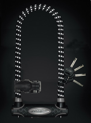 MasterLock U-lock ze stali hartowanej REFLECTIVE 8195 8195