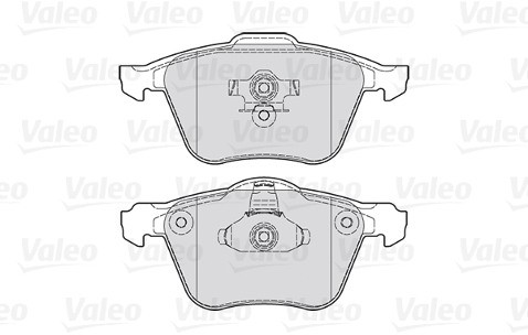 VALEO Zestaw klocków hamulcowych, hamulce tarczowe 301030