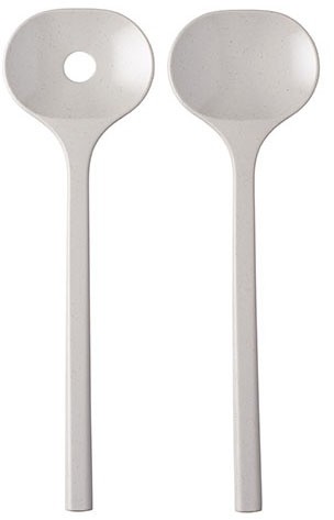 Mepal Zestaw łyżek do sałaty Bloom Pebble white 105959031400 105959031400