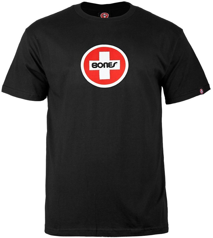 BONES t-shirt BONES SWISS CIRCLE Black