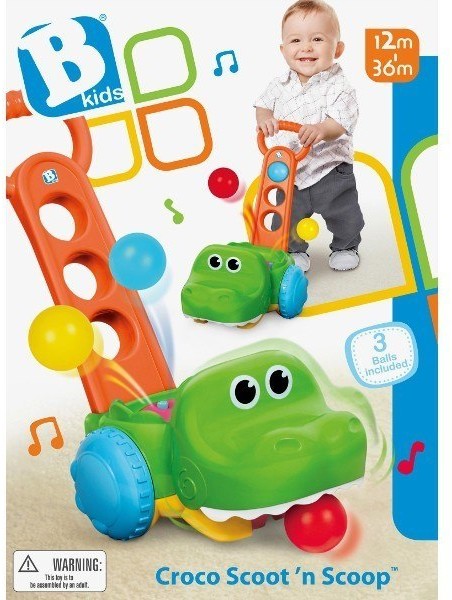 B-kids Kroko odkurzacz z piłeczkami DSR_ZBK-04703