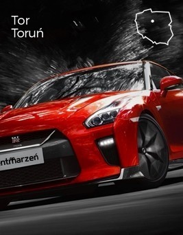 Jazda za kierownicą Nissana GT-R  Tor Toruń P0001958