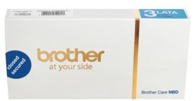 Brother Pakiet Serwisowy Brother Care NBD 3 lata rozszerzenie obsługi serwisowej do 3 lat z czasem naprawy następnego dnia roboczego dla urządzeń DCP-L6600DW MFC-L6800DW MFC-L6900DW 5014047740800
