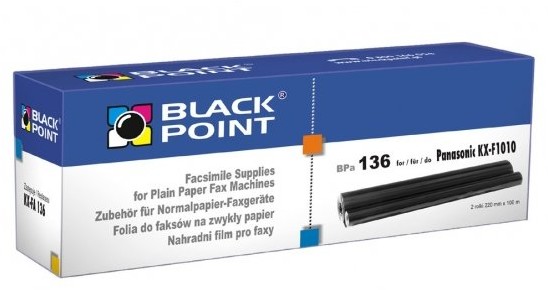 Black Point Taśma kopiująca PANASONIC KX-FA136X 2szt. BP.149.058/4
