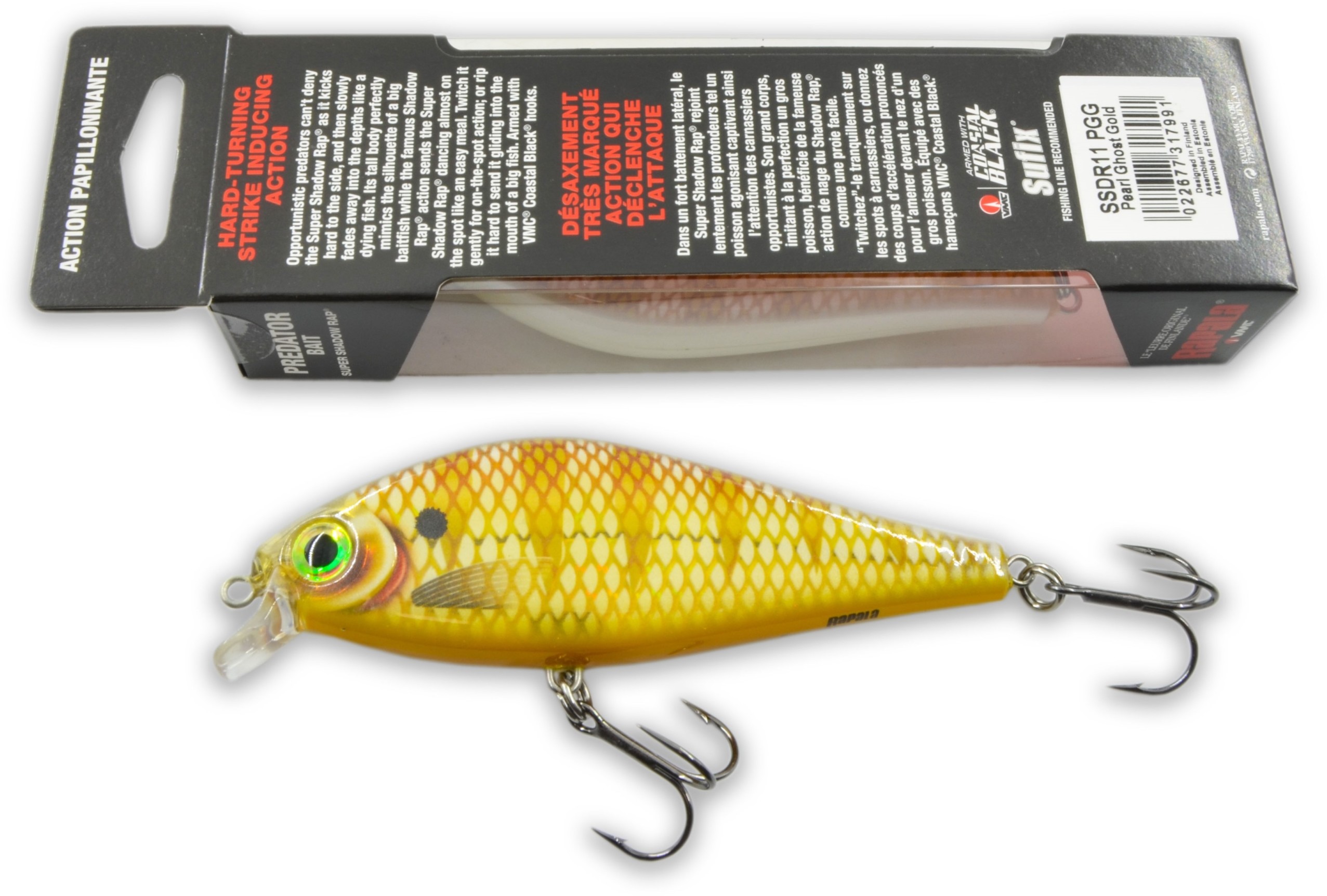 Rapala Na Szczupaka ! # Wobler Shadow Rap 11CM 38G