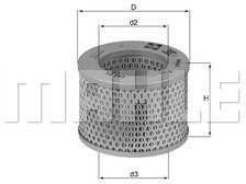 Mahle knecht LX192 filtr powietrza LX 192