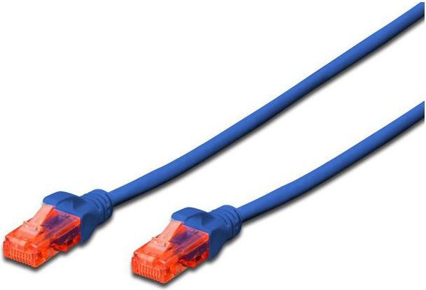Digitus Patchcord U-UTP Cat6 LSZH 0.5m niebieski DK-1617-005/B DK-1617-005/B