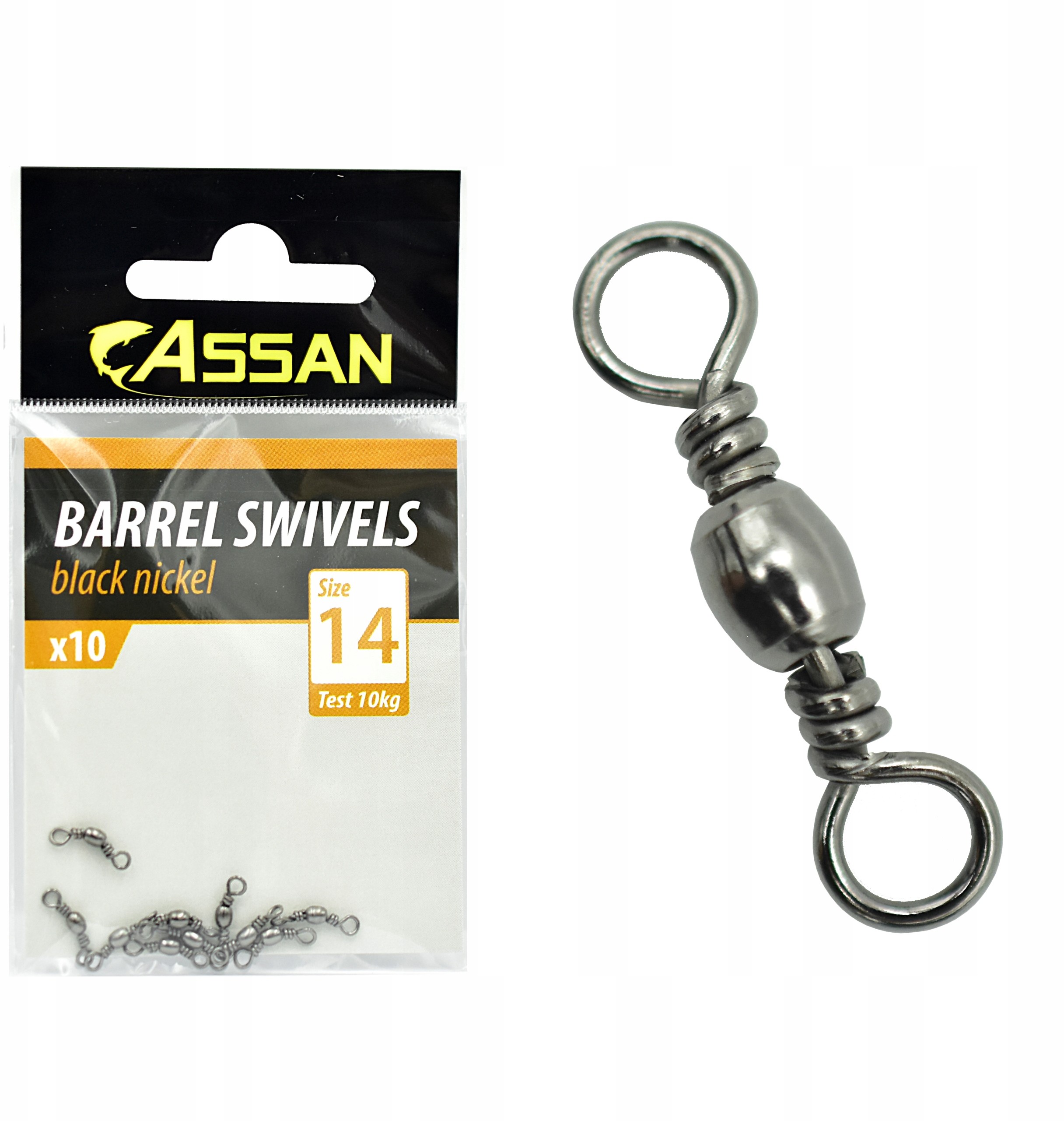 Assan Krętliki Baryłkowe Krętlik 10szt r 14/10 kg