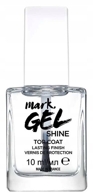 Avon Mark Gel Shine Top Coat Lakier Żelowy 10ml
