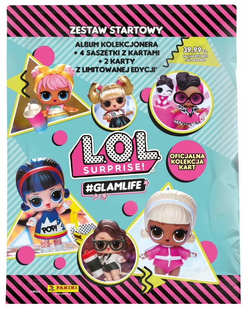 Panini Kolekcja Karty L.O.L. Surprise Glamlife