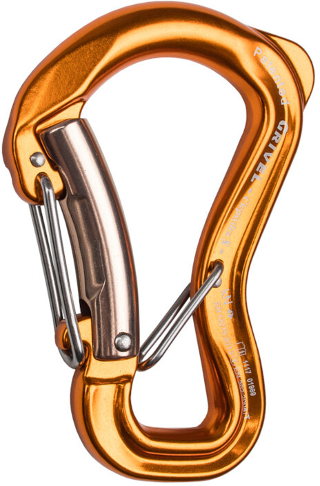 Grivel Clepsydra S K10G Karabinek Twin Gate 2021 Karabinki zakręcane RSK10GS