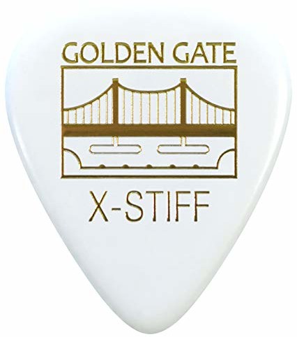 Golden Gate Golden Gate MP-144 kostki gitarowe w kształcie bohatera, grubość 1,5 mm, białe mp-144