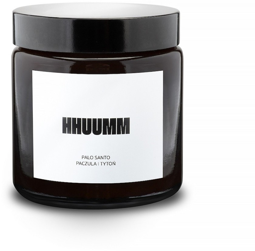 HHUUMM HHUUMM Świeca sojowa palo santo paczula tytoń 120ml HHUUMM 120 ml