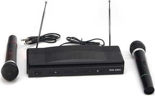 Iso Trade Mikrofon  Zestaw karaoke + 2 mikrofony