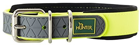 Hunter wygodny komfort-kołnierzyk podbity miękką neopren, 40 cm, żółty neonowy