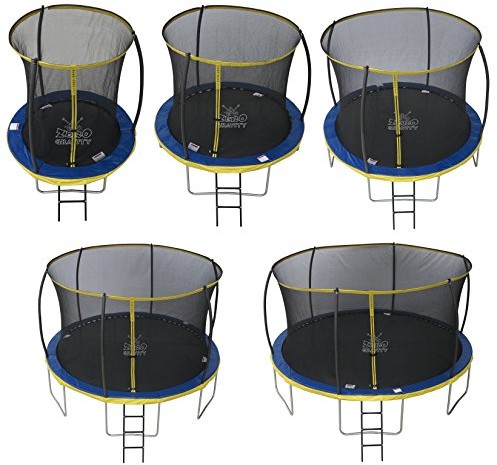 Zero Trampolina  Gravity Ultima 4 z siatką bezpieczeństwa i drabiną, 183 cm ZG06U4