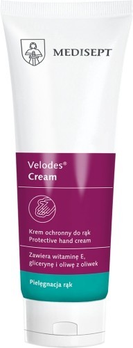 MEDISEPT MEDISEPT Velodes Cream Aloe 100ml Delikatny krem do pielęgnacji skóry rąk i ciała