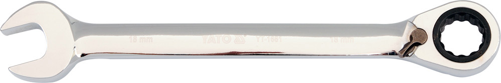 Yato Klucz płasko - oczkowy z grzechotką 10 mm YT-1653