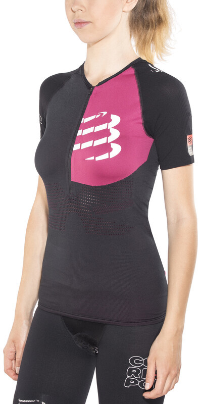 COMPRESSPORT Triathlon Postural Aero Koszulka Kobiety, black S 2020 Pianki do pływania 024800126