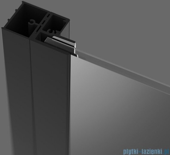 Radaway Profil U poszerzający Nes Black + 20 mm P01-276200054