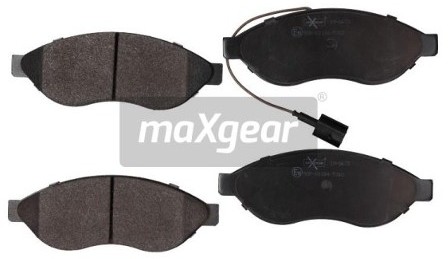 MaxGear Zestaw klocków hamulcowych, hamulce tarczowe 19-0673