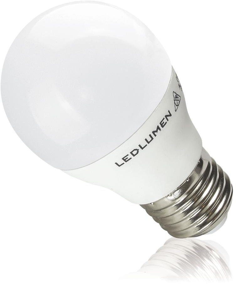 LEDlumen Żarówka LED CCD NW G45-AP, E27, 8 W, barwa biała neutralna