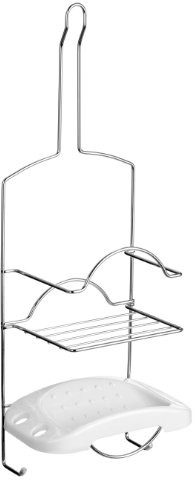 Premier Housewares Premier housewares kosz pod prysznic 2-poziomowy, z półką, chrom 1601420