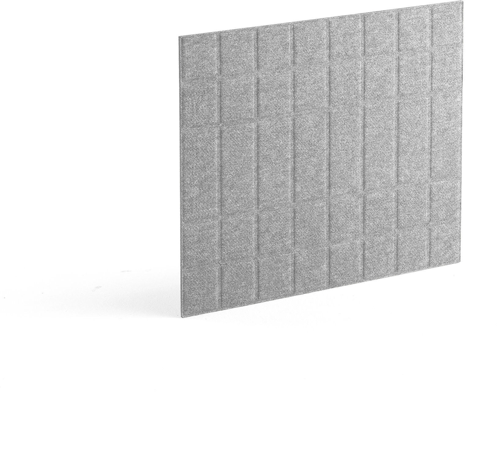 AJ Ścianka biurkowa SPLIT 800x600 mm jasnoszary 124031
